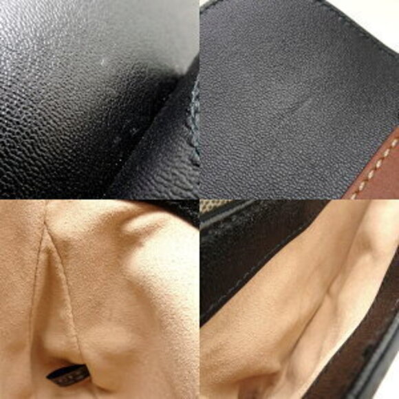 Gucci Shoulder Bag Padlock GG Supreme Canvas Calfskin Beige Black Brown - Picture 8 of 10